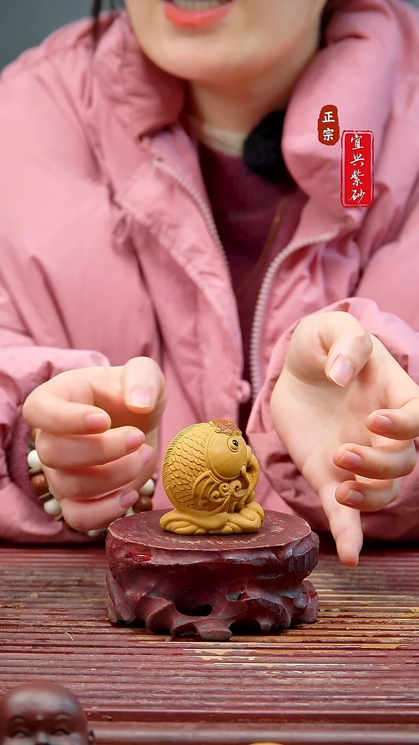 紫砂茶宠宜兴紫砂茶宠摆件