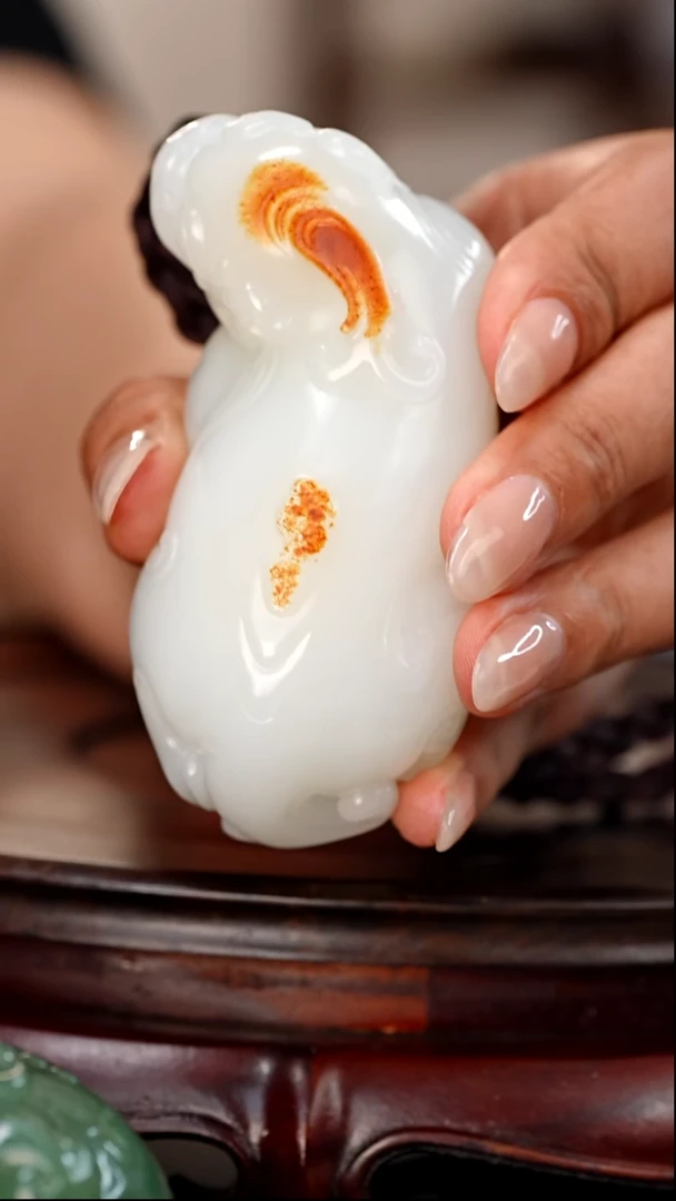 未镶嵌和田玉挂件鸿**头和田玉