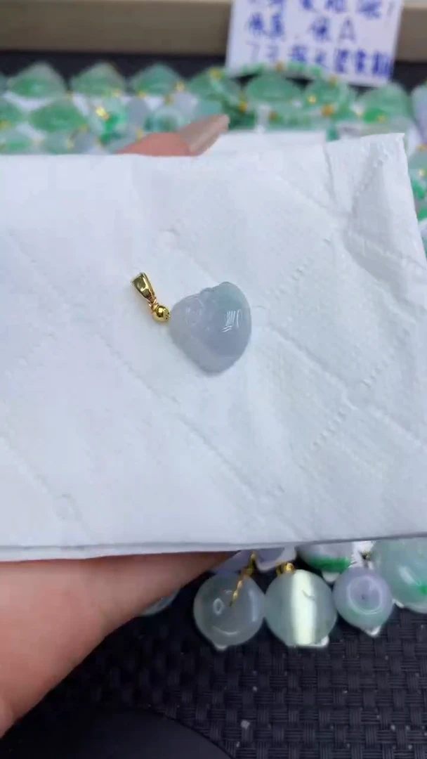翡翠未镶嵌颈饰11111111