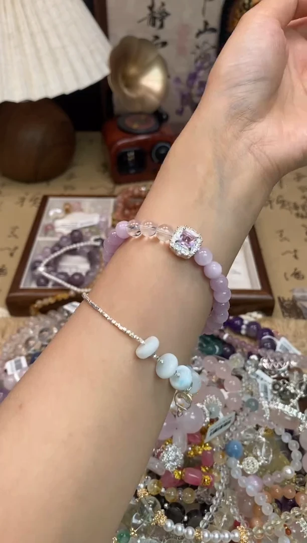 手串锂辉石未镶嵌355手串