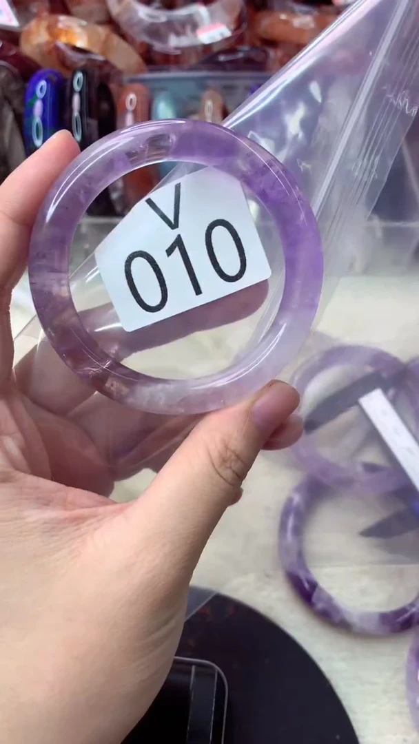 未镶嵌手镯水晶V010-52