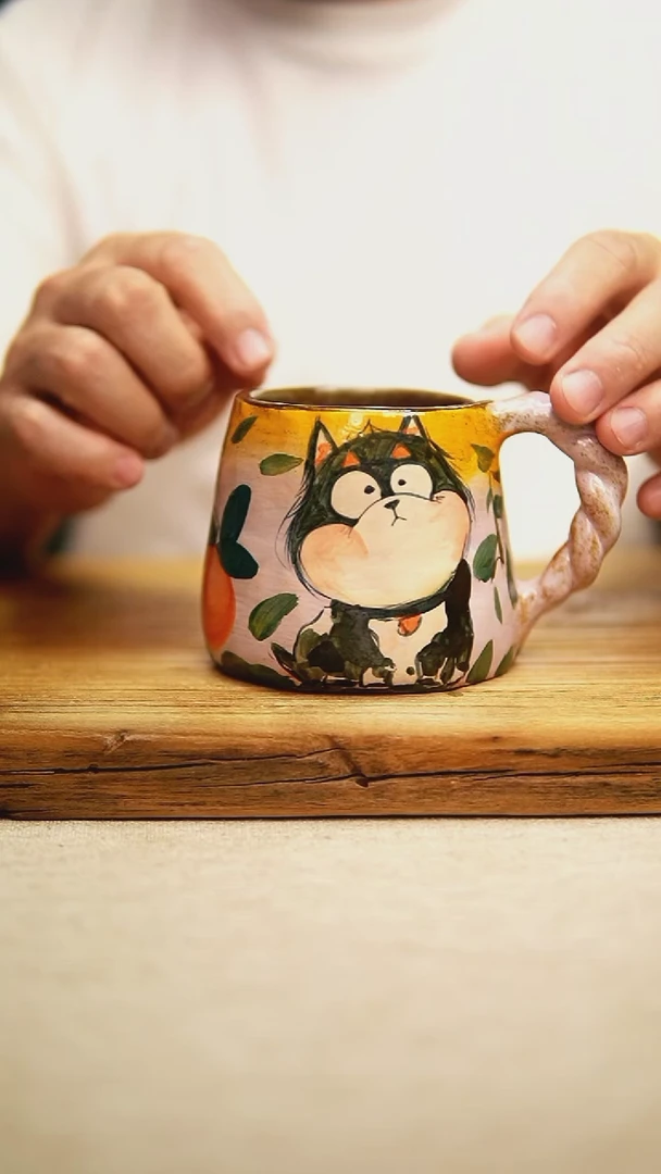 @@陶园瓷舍@@纯手工手绘@高温釉下彩