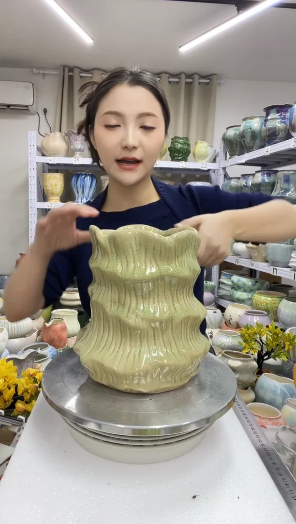 【12.19】花盆链接 高：  22口：13