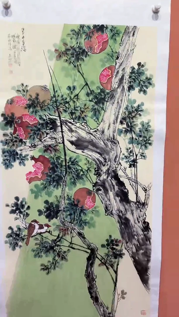 国画师立照老师国画作品