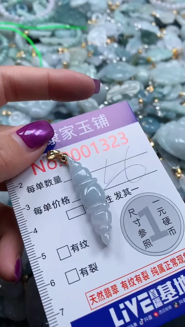 颈饰未镶嵌翡翠1323