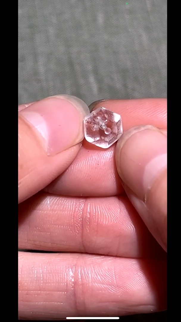 未镶嵌吊坠(不含链)水晶pz527-105老水晶单珠
