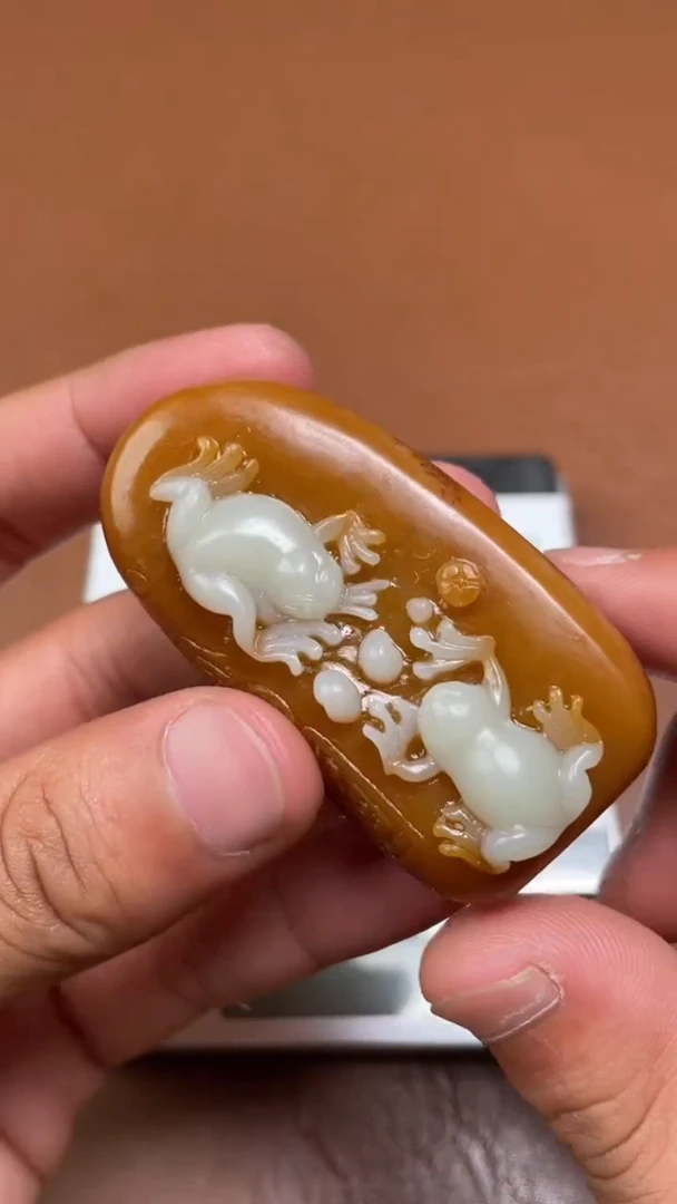 颈饰未镶嵌和田玉BL11.26多样性拍一发一8