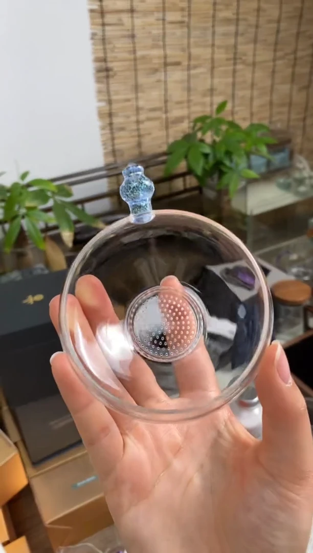 奉珠滤网透蓝金样品