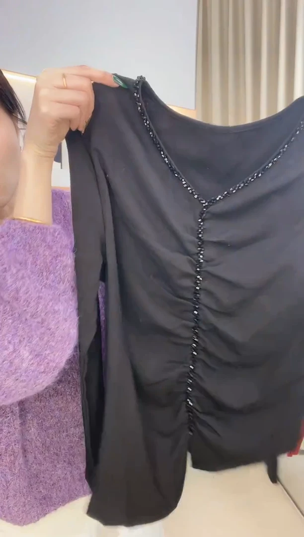 黑色针织衫XL 2XL@511255