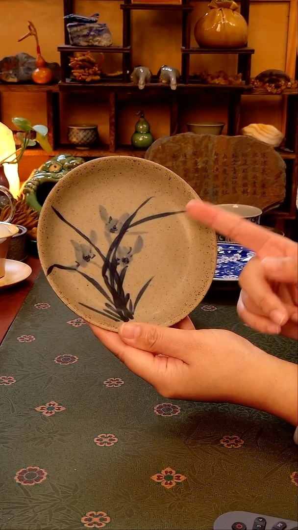 【手工手绘壶承 】