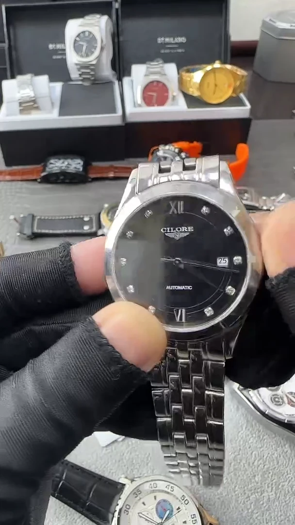 电子机芯锻造碳钢国产男士腕表