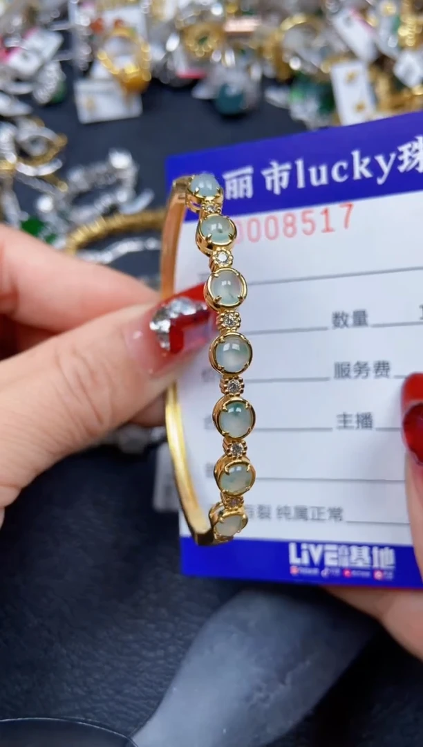 【闪购商品】翡翠颈饰银S925镶嵌8517