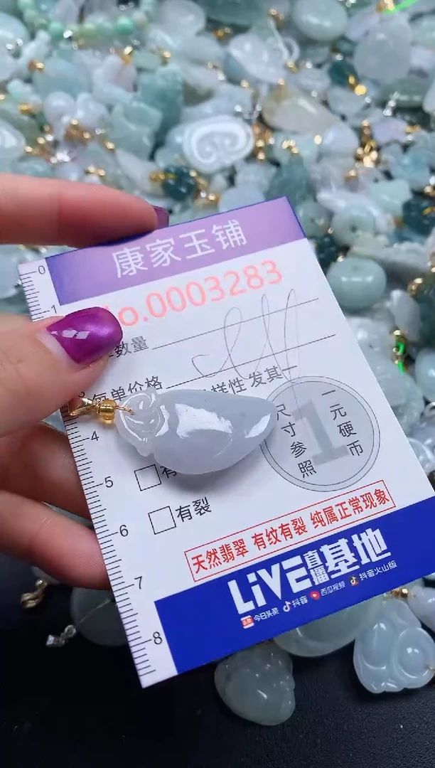 颈饰未镶嵌翡翠3283