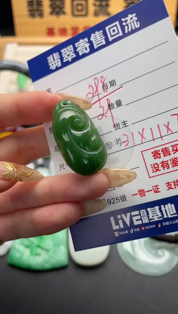 颈饰未镶嵌和田玉10147024