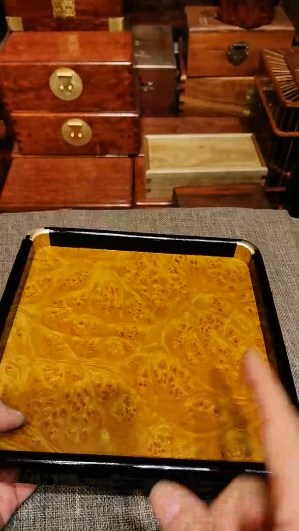 【闪购商品】香樟木木艺茶盘一个