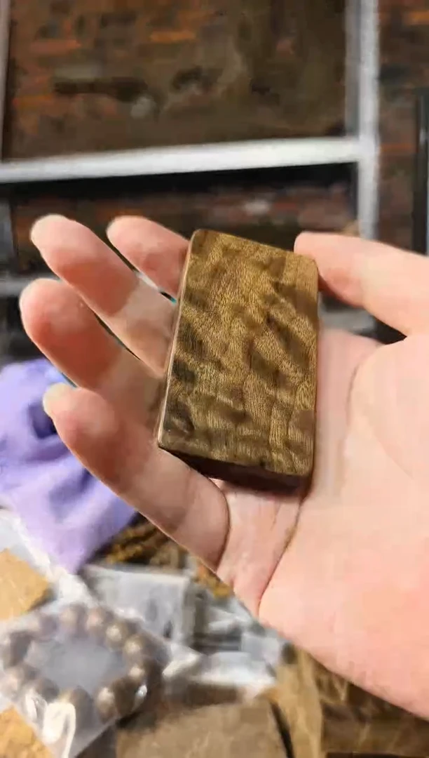 楠木（金丝楠）把件无事牌