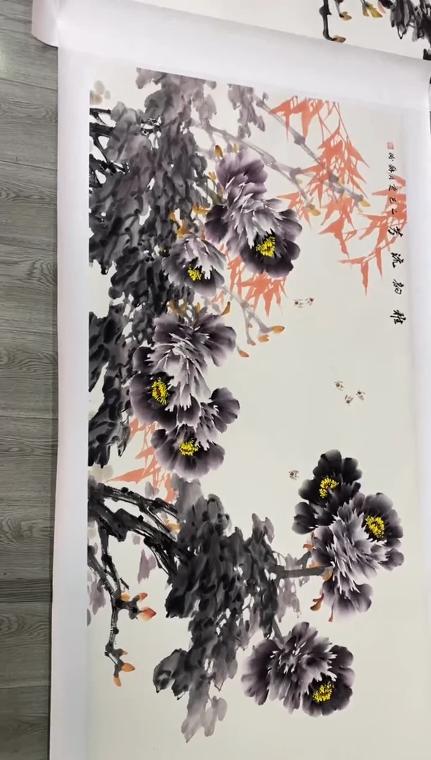 国画惠*罗SP丹苏盼老师作品（第三本书原作）