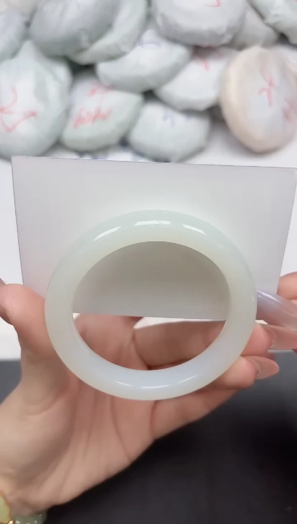 未镶嵌手镯石英质玉53-56