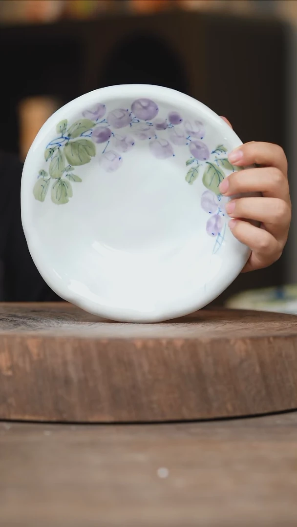 瓷片景德镇高温釉下彩（食品级）