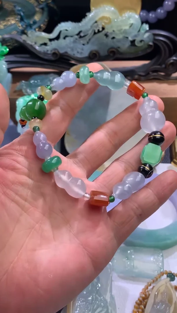 未镶嵌手链翡翠天然翡翠