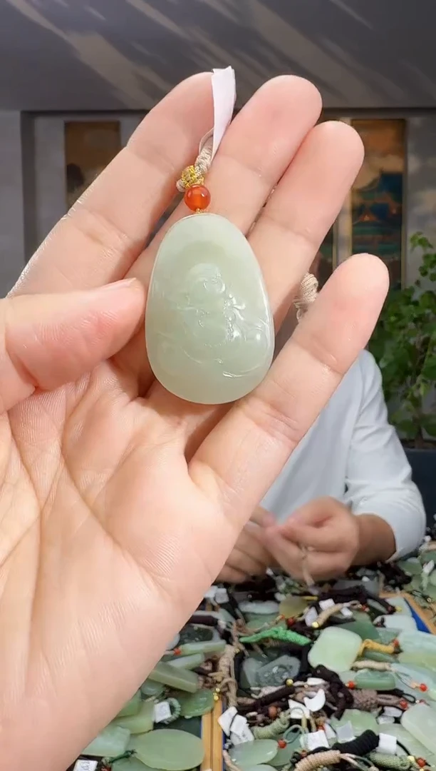 未镶嵌和田玉挂件拍一发一