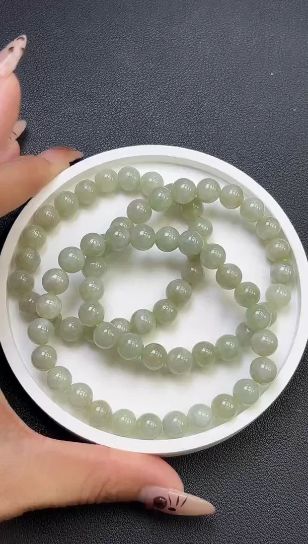 未镶嵌手串翡翠K432-1273翡翠手串单圈多样性发一