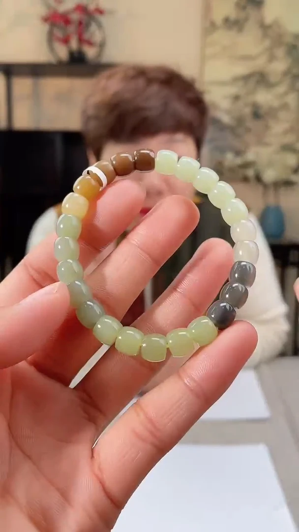 【闪购商品】和田玉手串未镶嵌多样性发货拍一发一