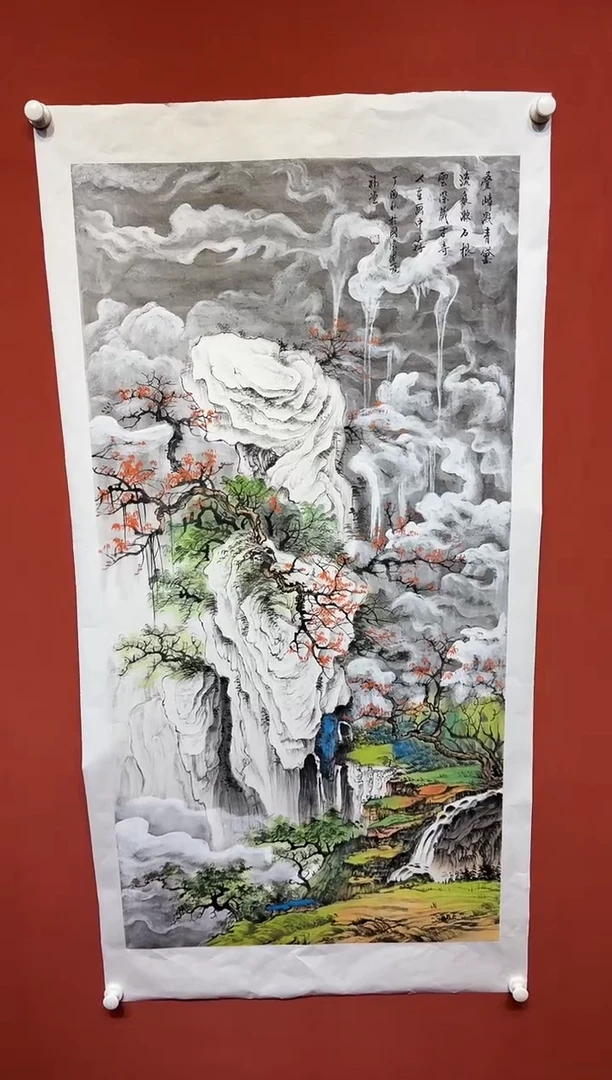 国画湖社画会/谢福堂-12-23-29