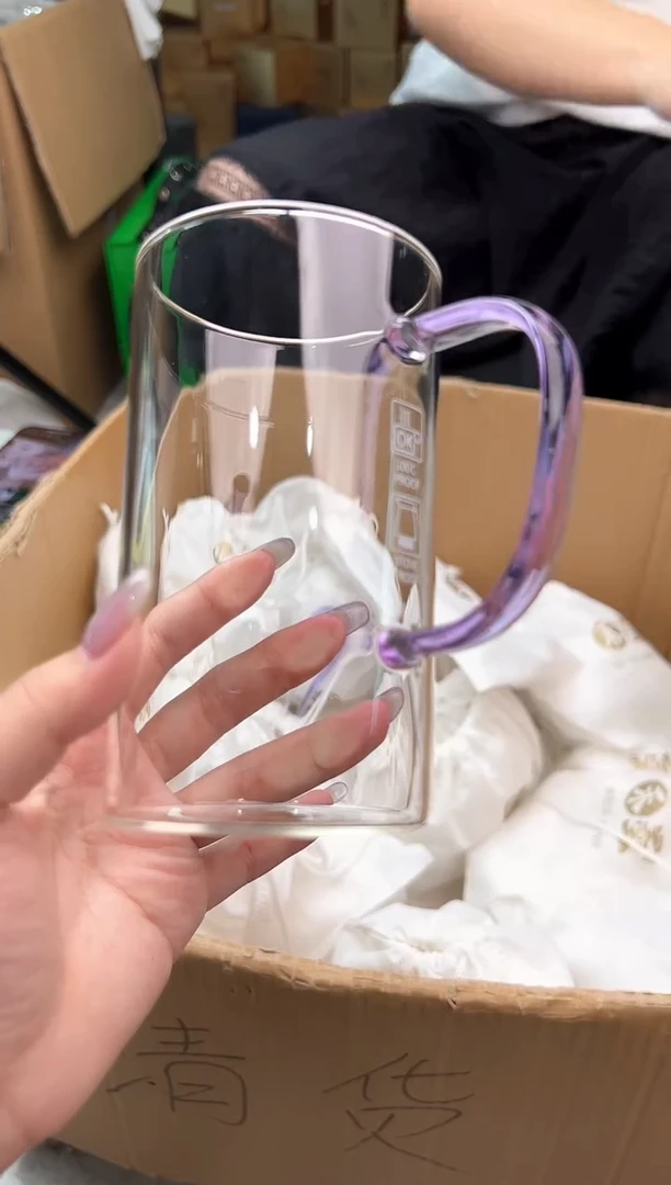 禾墨绿茶杯子浅紫色