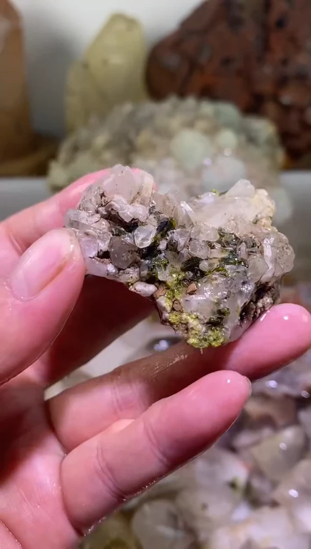 未镶嵌珠宝半成品水晶25号四川美姑超七花园水晶