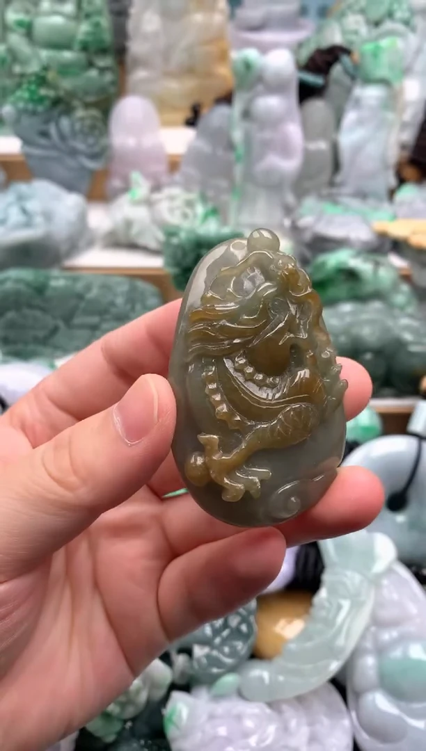 吊坠(不含链)未镶嵌翡翠1