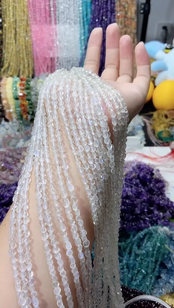 未镶嵌珠宝半成品水晶随行蓝月光
