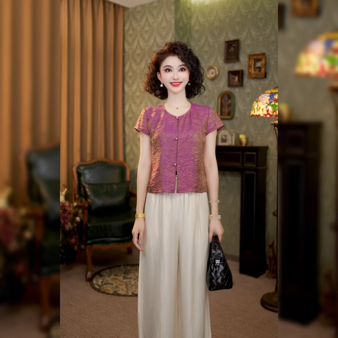新中式国风夏季新款上衣LYGSY1286