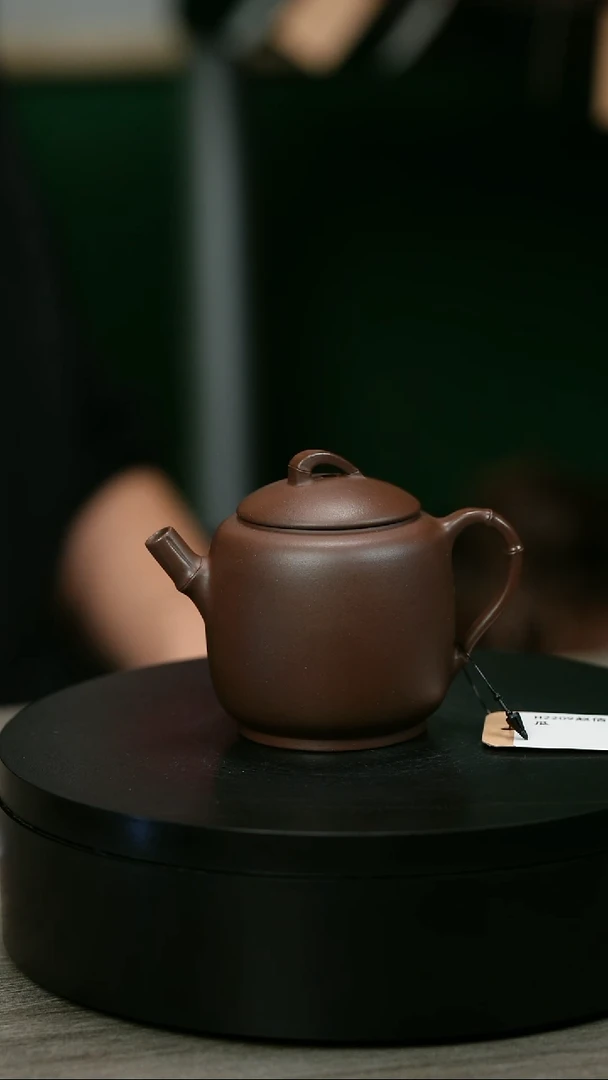 茶壶紫砂军H2209赵信军光素圆瓜