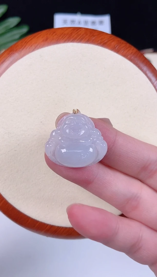 颈饰未镶嵌翡翠天然A货翡翠挂件