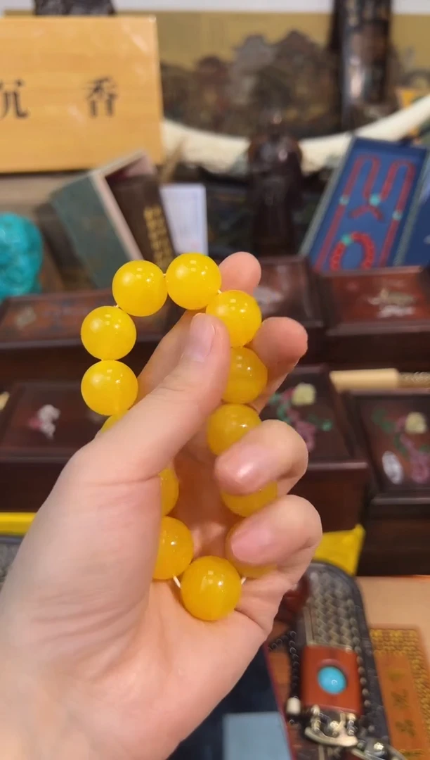 【闪购商品】蜜蜡手链未镶嵌49凯凯凯凯凯凯凯凯