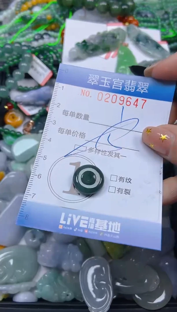 颈饰未镶嵌翡翠闪购C0209647多样性发其一