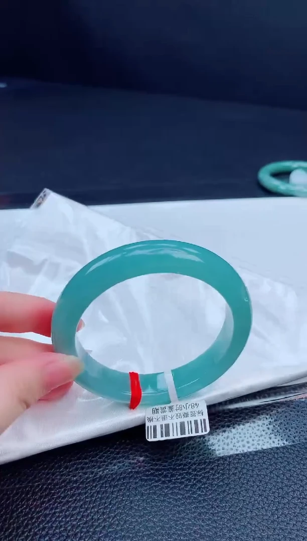 翡翠手镯未镶嵌缅甸天然翡翠A货手镯