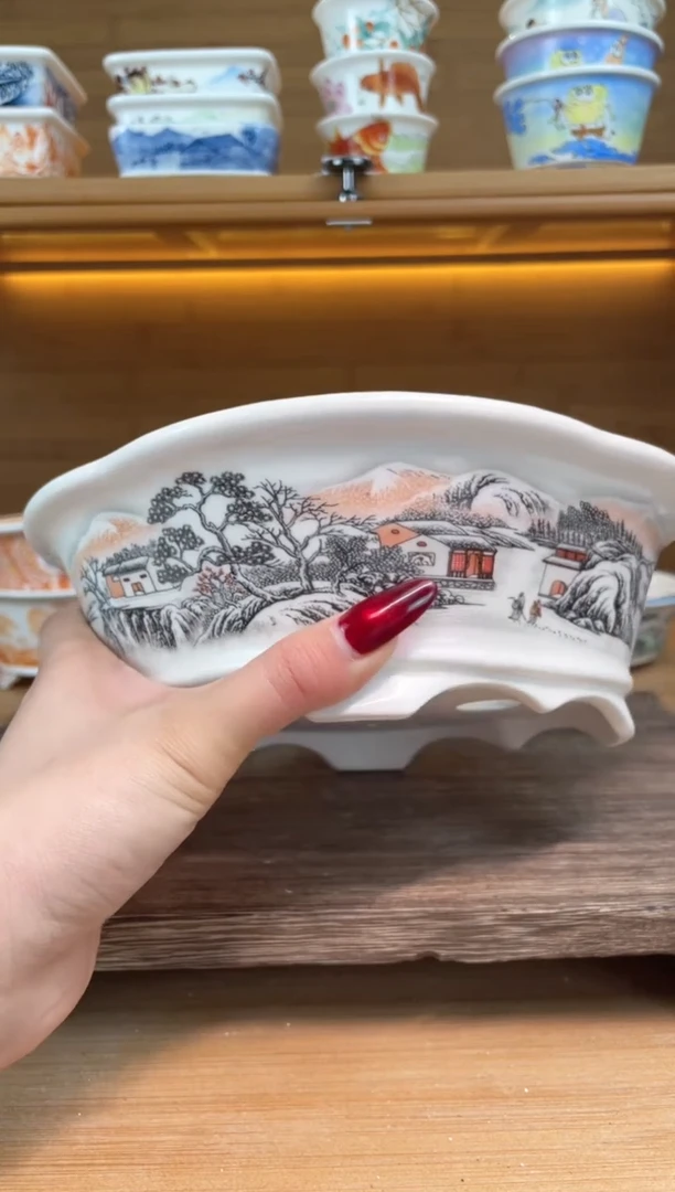 【闪购商品】红陶瑕【A03292】18*16*5.3