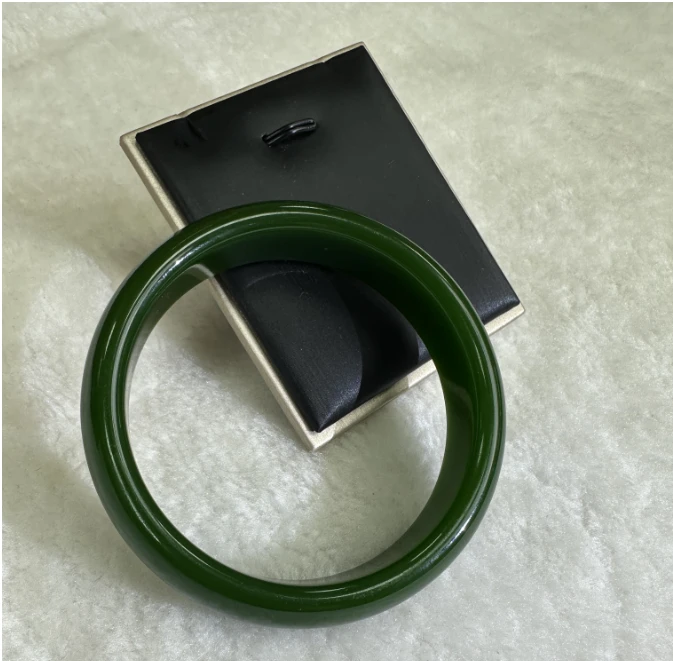 【专柜正品】手工制作DIY绿手镯