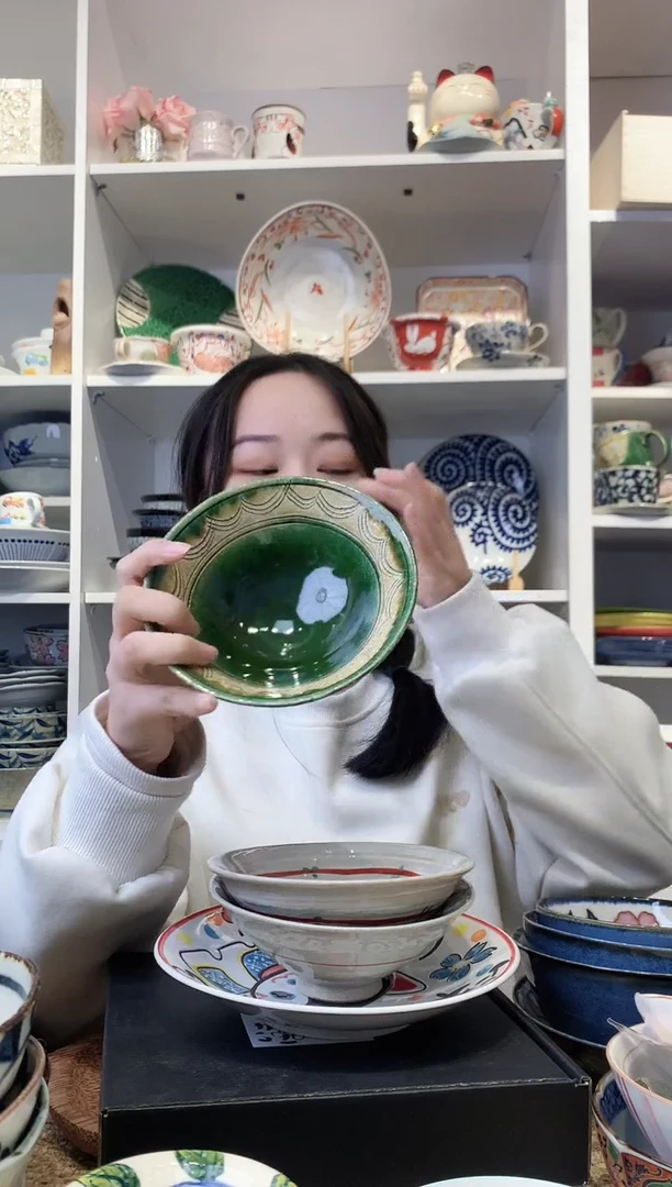 陶瓷【孤品】灶师窑平茶碗14.5cm