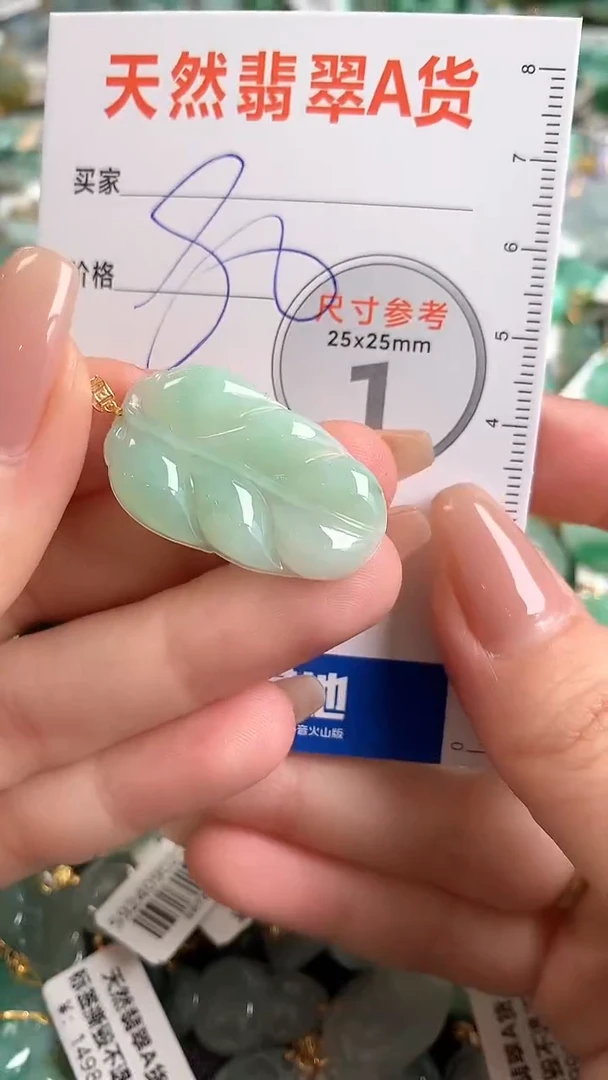 【闪购商品】翡翠颈饰18K金镶嵌13008656