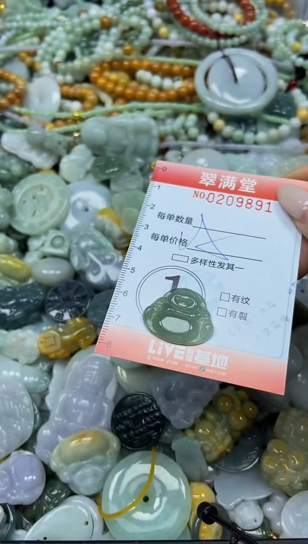 颈饰未镶嵌翡翠闪购0209891