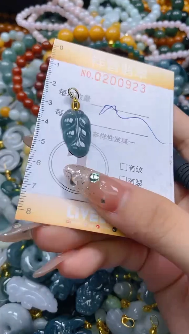 翡翠未镶嵌颈饰闪购0200923多样性发其一