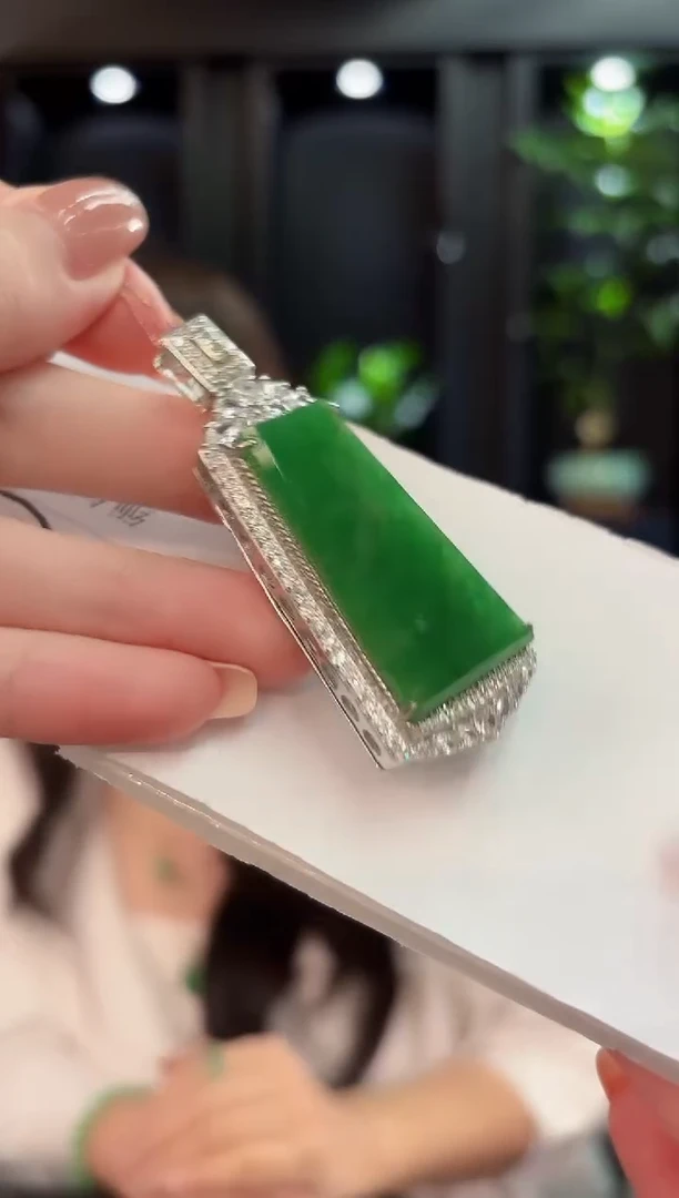 吊坠(不含链)未镶嵌翡翠 缅甸A货/支持复检/一件