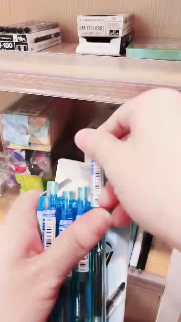 石头DS-0202按动中性笔0.5--黑红蓝（自行备注）---6支