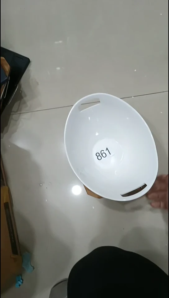 【闪购商品】瓷861双耳元宝碗2个装