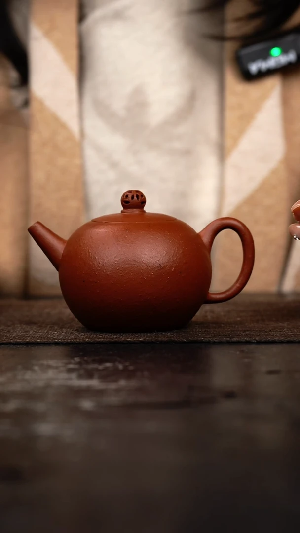 茶壶紫砂原矿手工壶145CC