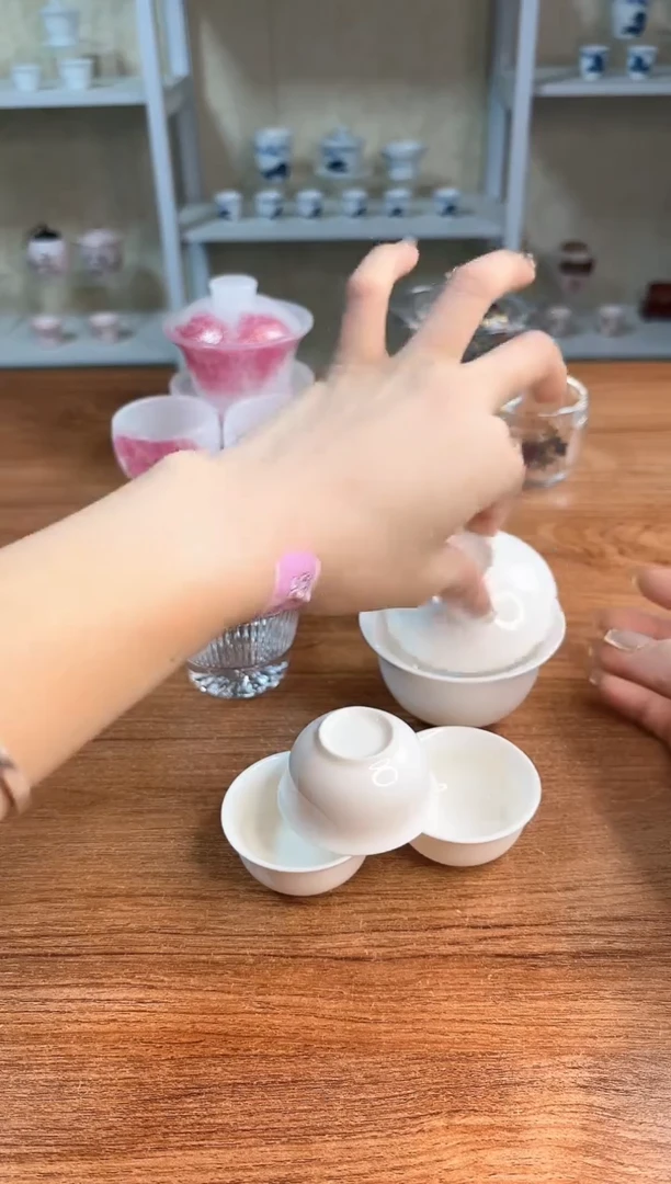 闪购福利白瓷户外旅行杯