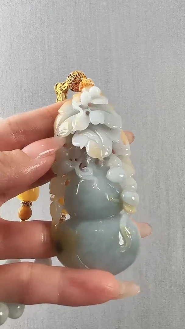 颈饰未镶嵌翡翠葫芦